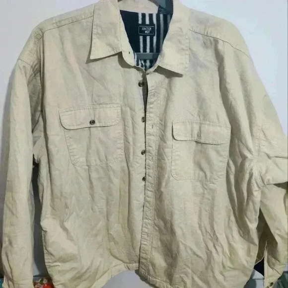 Mens Junction West fleece lined jacket, Size large - Picture 1 of 7